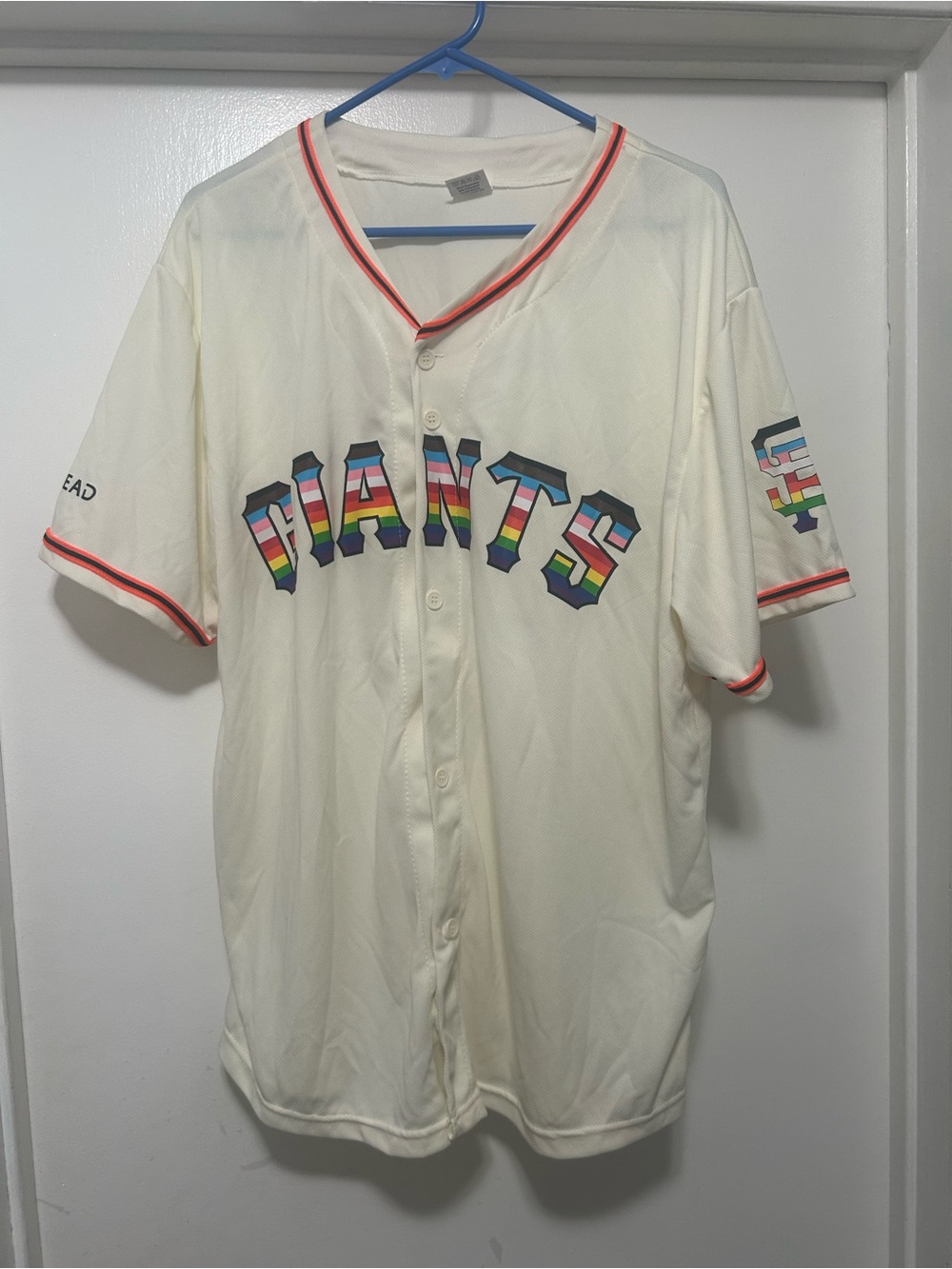 Title: San Francisco Giants 2023 Pride Night Jersey - Size XL